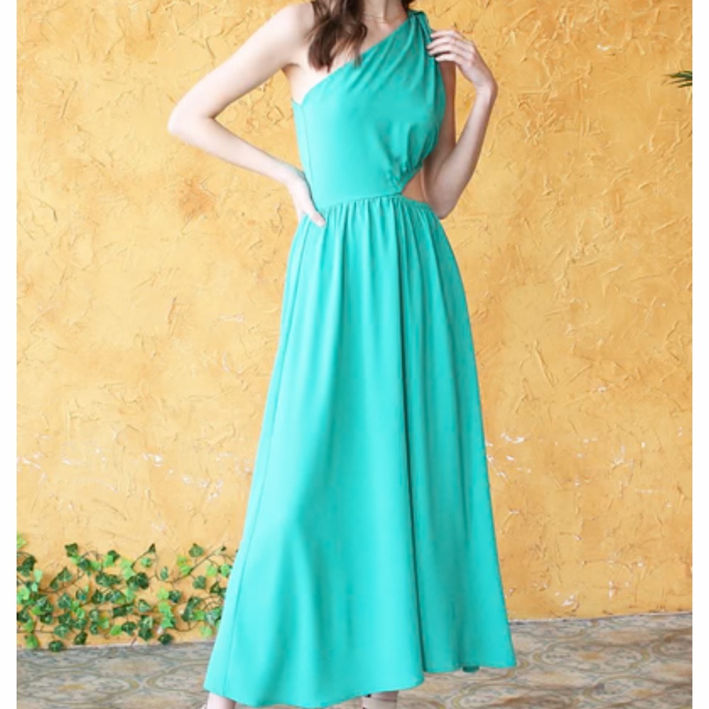Green Jade Midi Dress